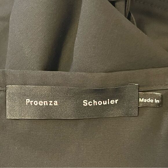 NWOT PROENZA SCHOULER Tiered cotton-blend poplin midi dress - Picture 6 of 10